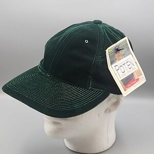Poten Baseball Cap Green Velvet PTN-190 Matt Franco Size XS
